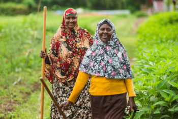 Refugee farmers