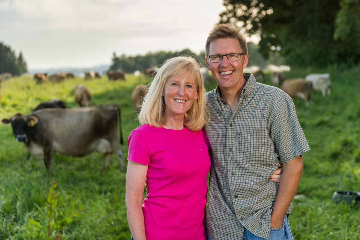 Jon Bansen and his wife Juli.