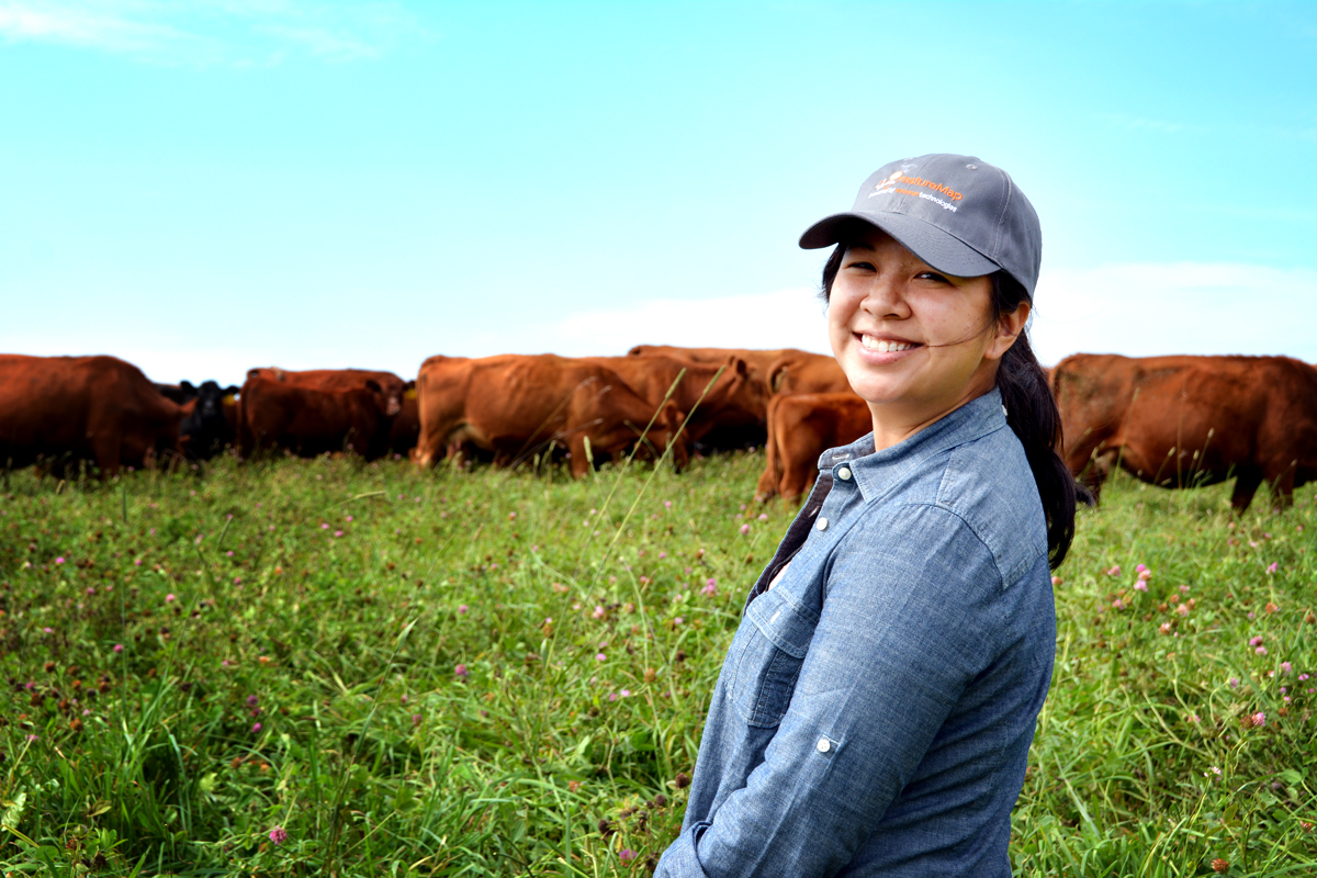 PastureMap's Christine Su. (Photo courtesy of PastureMap)