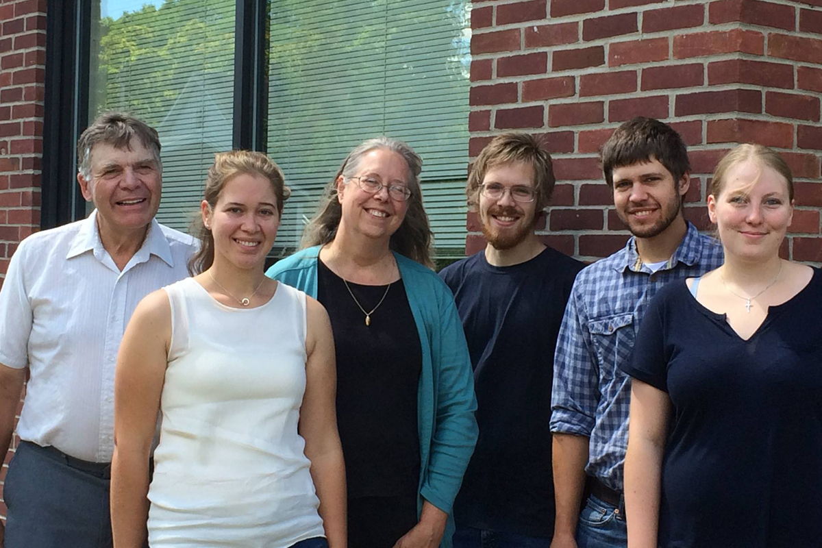 The Martens family. From left: Klaas, their daughter Elizabeth, Mary-Howell, their son Daniel, their son Peter, Peter's wife Hanna.