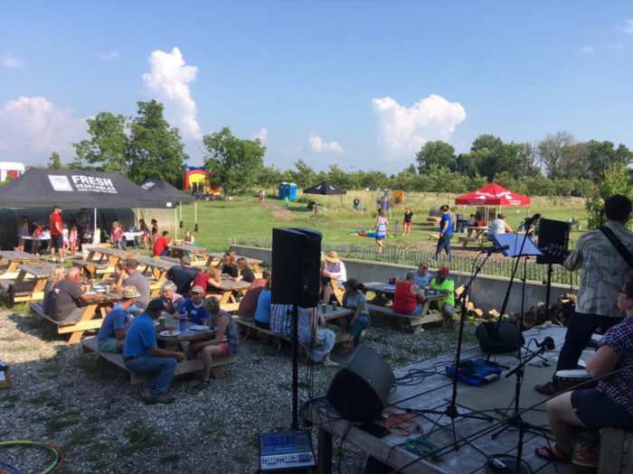 A HaPIZZAness event. (Photo courtesy of Grinnell Heritage Farm)