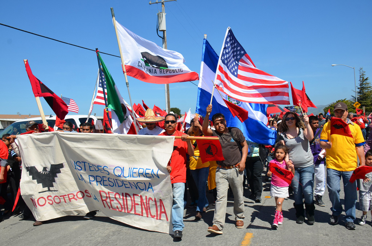 United Farm Workers' 3-mile march for comprehensive immigration reform in Salinas, Calif. (Photo CC-licensed by Steve Rhodes)