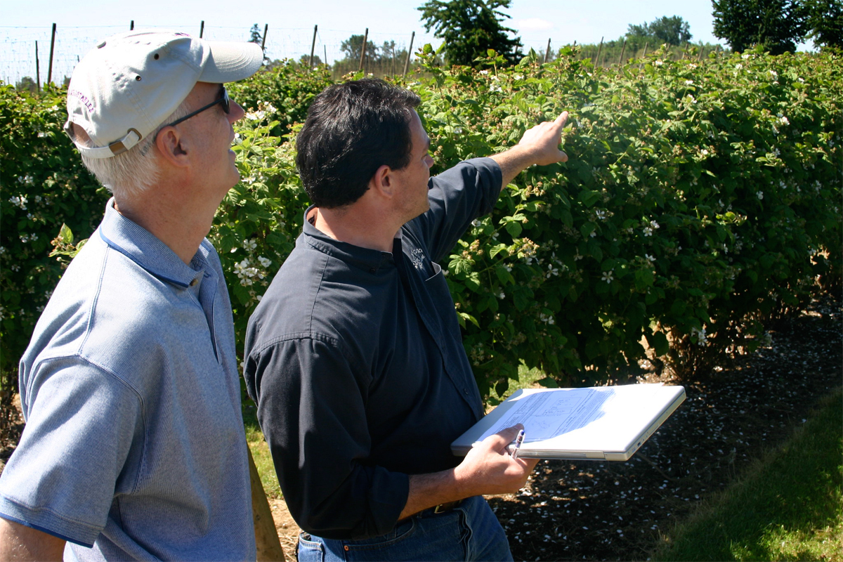 Farm inspection Photo by the Oregon Department of Agriculture