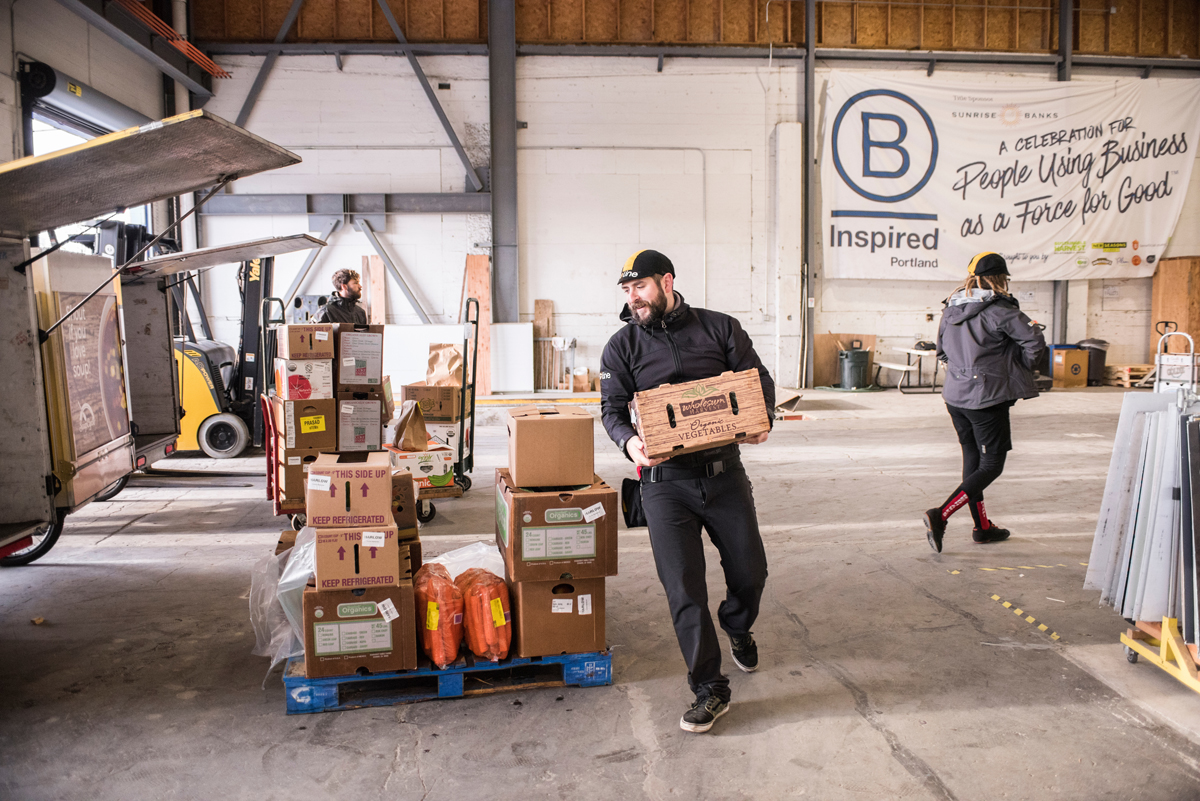 170 businesses are served by the Redd campus, including many via B-Line's menu of services. (Photo by Shawn Linehan for Ecotrust)