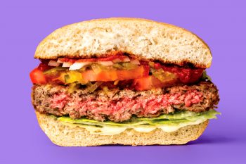 Impossible Burger photo courtesy of Impossible Foods.