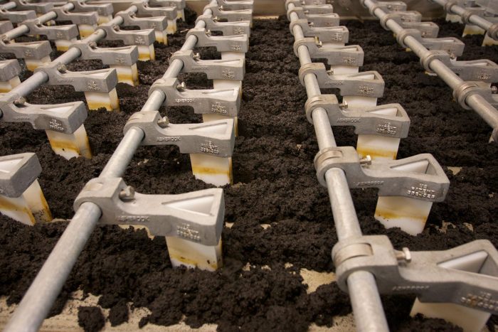 Sludge being treated at a wastewater treatment facility. (Photo CC-licensed by the Minnesota Pollution Control Agency)