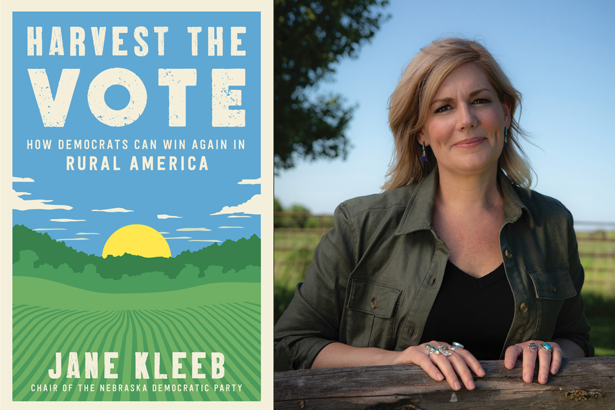 jane kleeb harvest the vote book cover