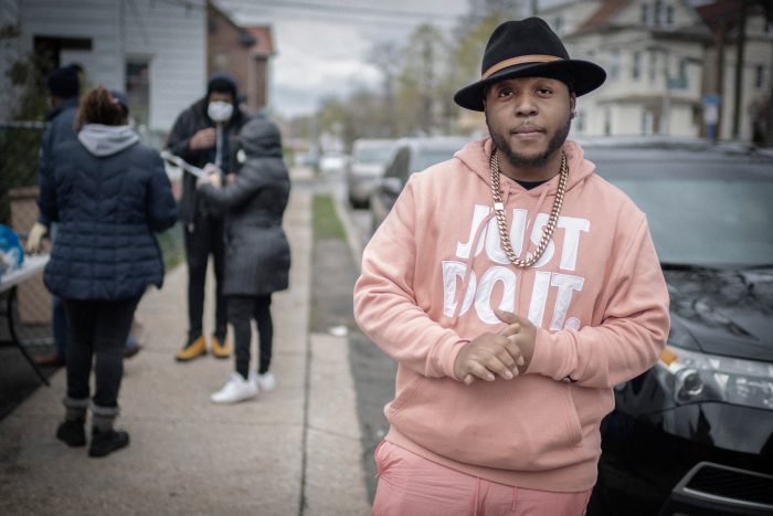 Juan Cayetano Jr., aka King Tiger, in the Bronx.