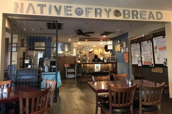 interior of fry bread house