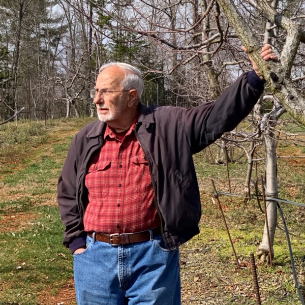 Lee Calhoun at Horne Creek Farm in 2019. (Photo courtesy of Diane Flynt)