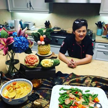 Home chef Benz Martin of Cooking Thai by Benz