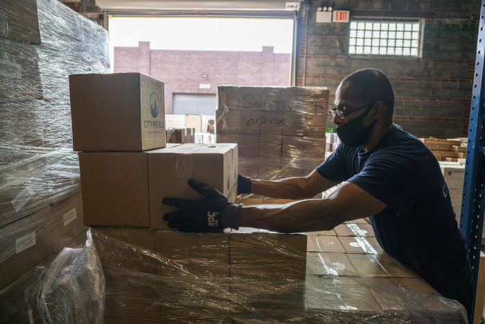 Boxes of food aren’t just inanimate objects, they’re care packages for hungry individuals struggling to stay safe. Each one was headed to a person in need.