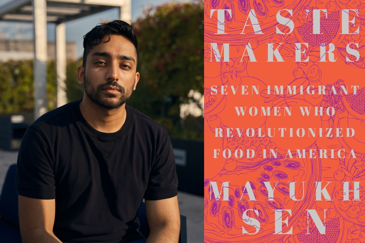 mayukh sen and the cover of taste makers the book