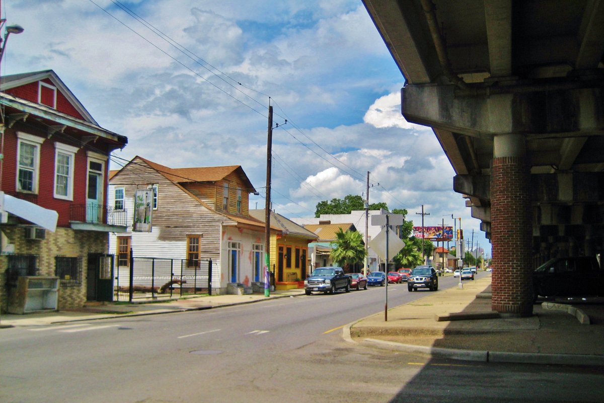 The Claiborne Expressway overpass in the Tremé neighborhood. (Photo CC-licensed by the Congress for the New Urbanism)