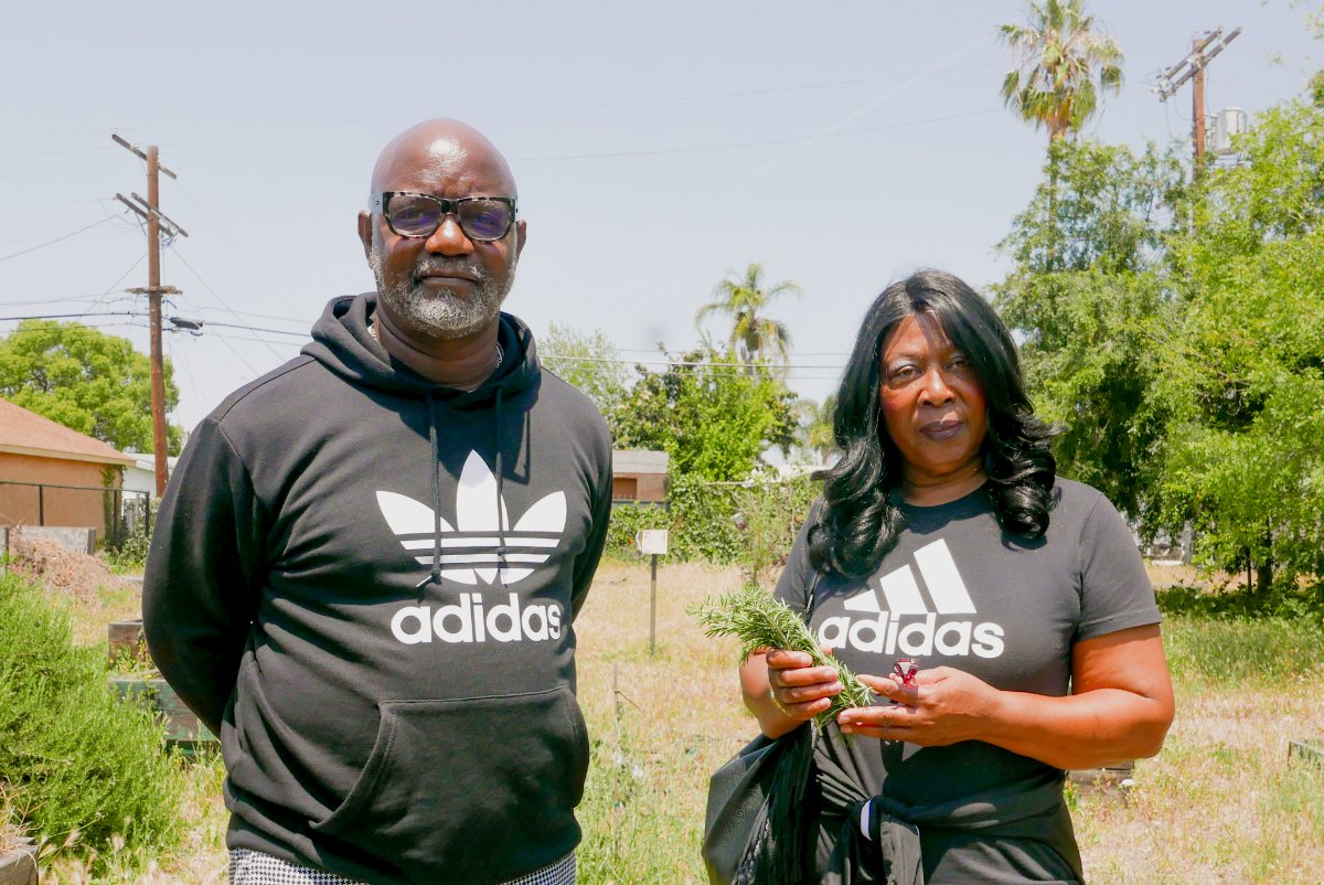 Parker and Williams are excited by the potential the new lot has and all the people they can feed with what they grow in it.