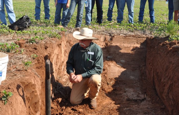 no-till farming demonstration